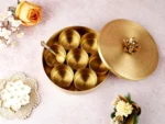 Brass Masala Box - Spice and Masala Storage Organizer | Handmade in India - Image 8